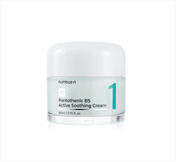 Numbuzin No.1 Pantothenic B5 Active Soothing Cream 80ml
