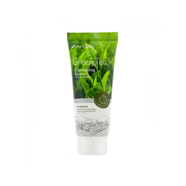3W Clinic Green Tea Foam Cleansing 100ml