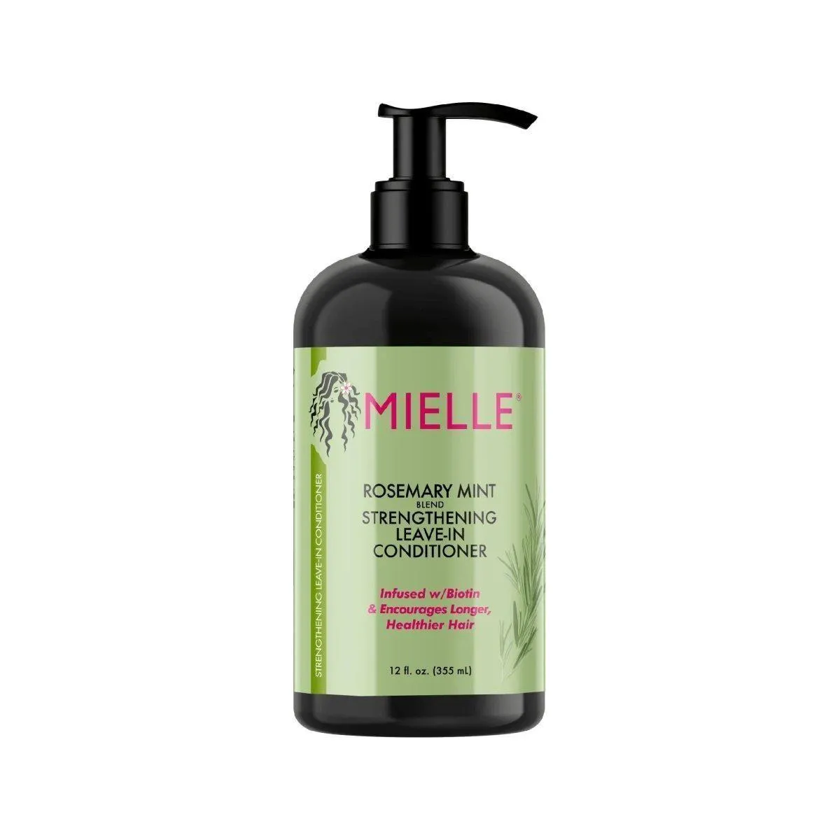 Mielle Rosemary Mint Strengthening Leave-In Conditioner 355ml mielle rosemary leave in conditioner