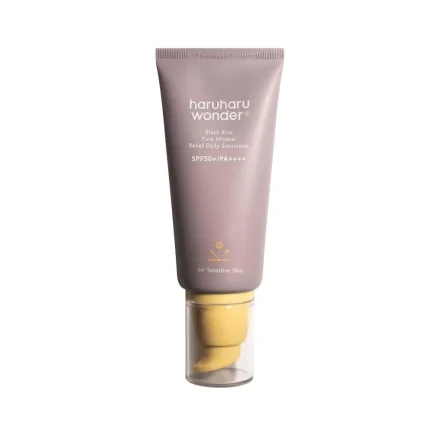 haruharu pure mineral daily sunscreen